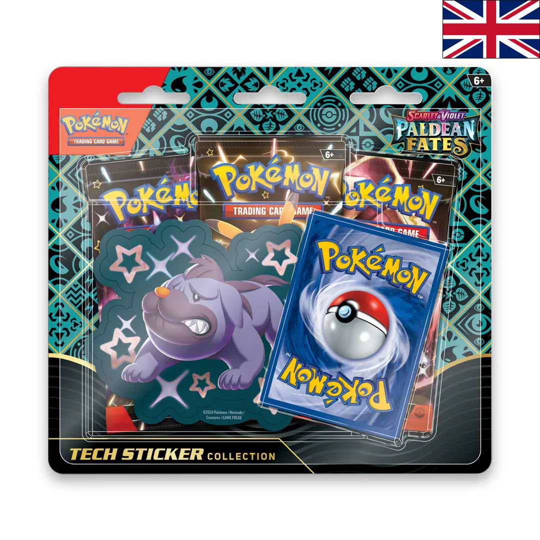 Paldean Fates - Tech Sticker Blister (EN)