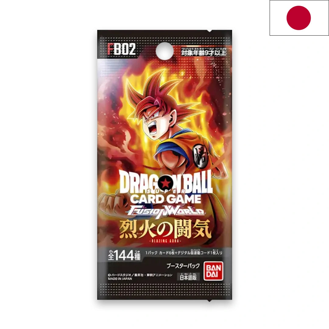 DBS Fusion World Blazing Aura FB02 - Booster (JP)