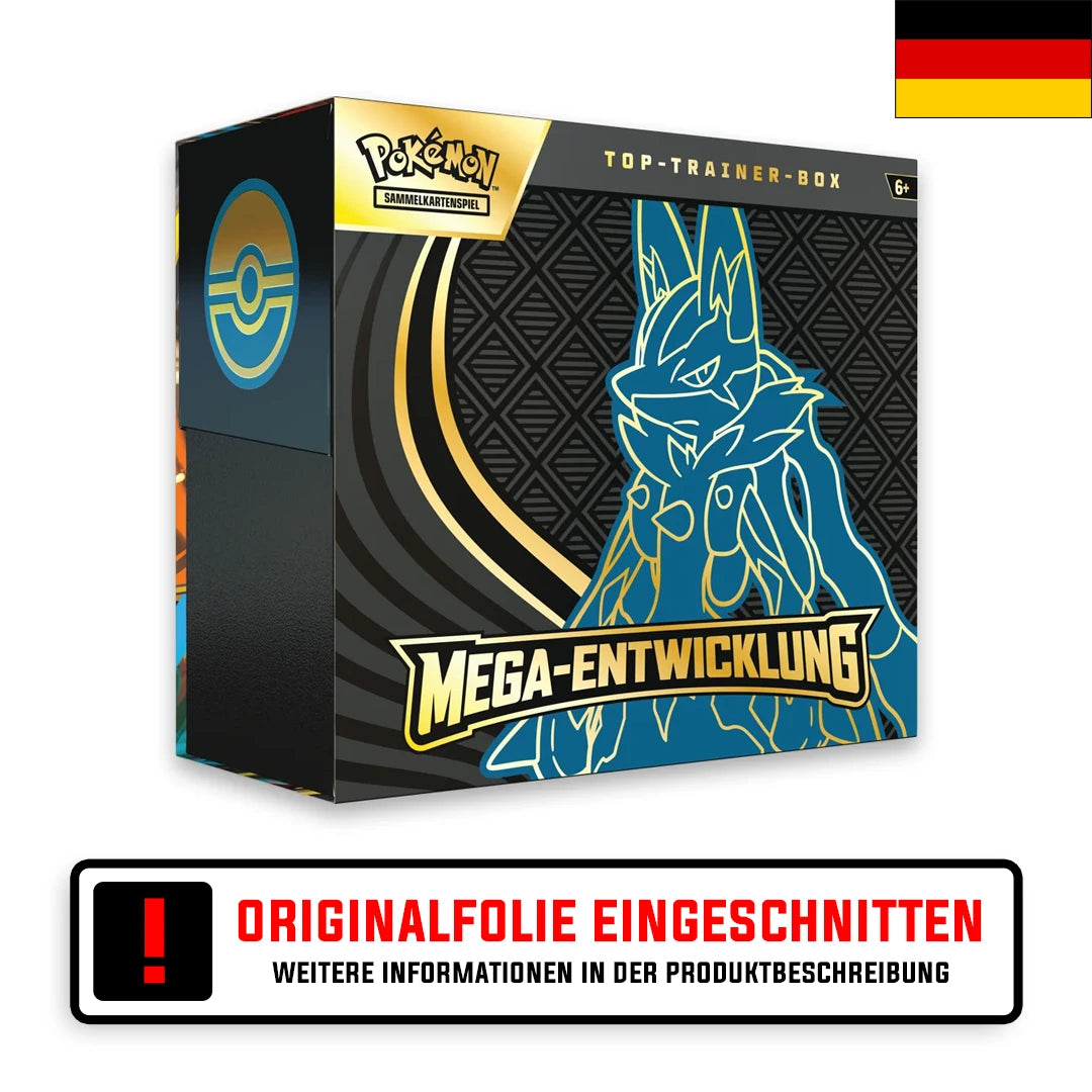 Mega-Entwicklung - Top Trainer Box (DE) *Folie eingeschnitten*