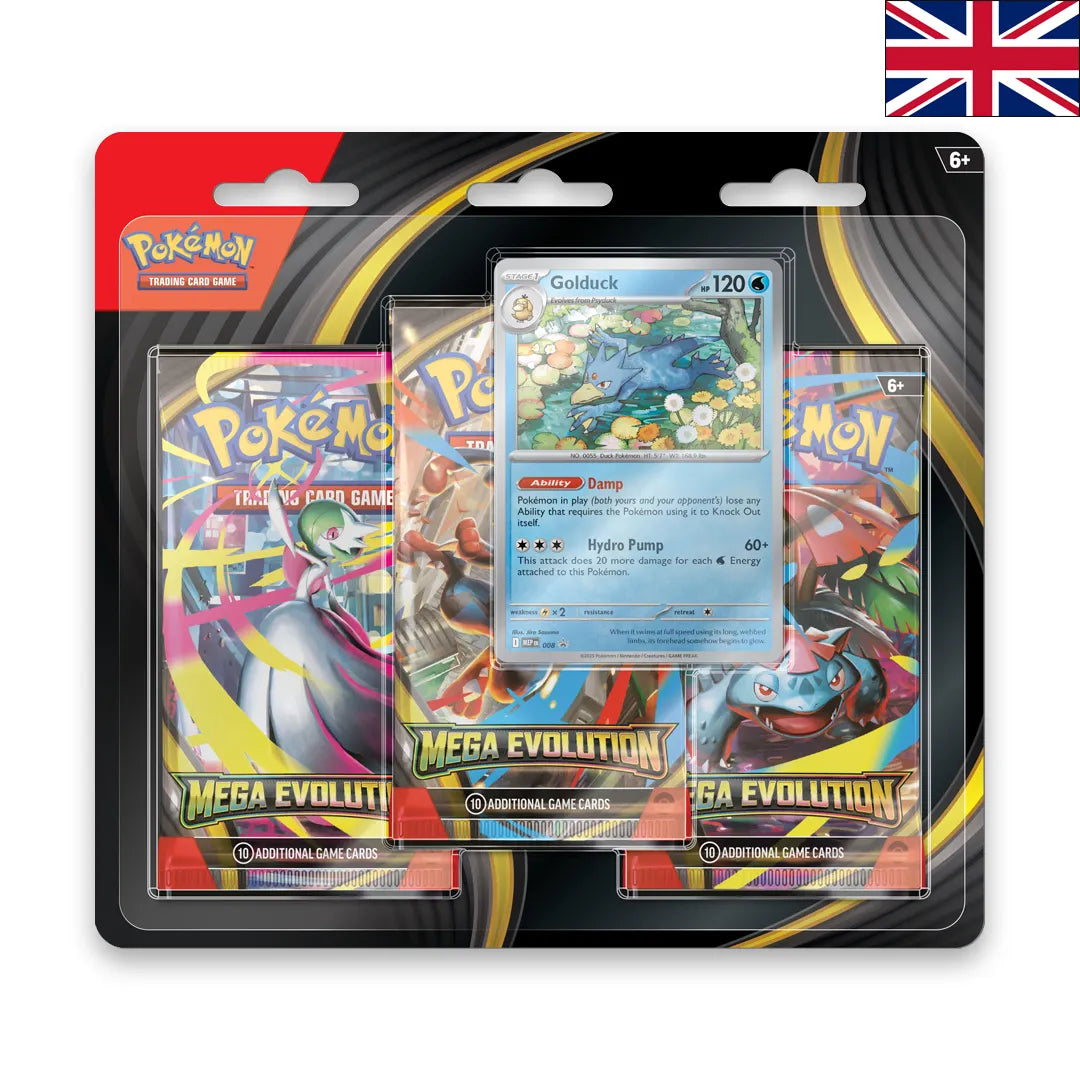Mega Evolution - 3er Blister (EN)