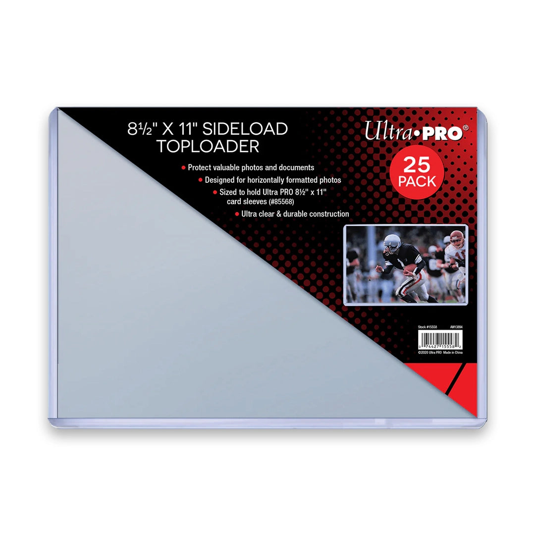 Ultra PRO - Oversized Sideload Toploader (25 Stück)