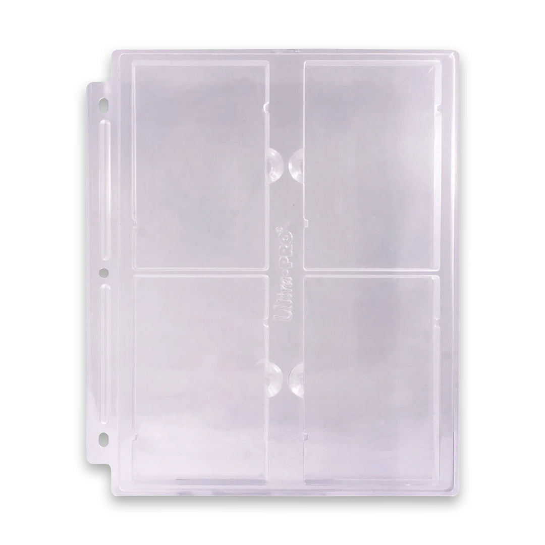 Ultra PRO - 4-Pocket Page für Beckett Slabs (1 Stück) - Stunning Cards