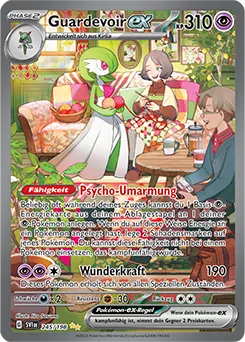 Guardevoir-ex (245/198) aus Pokémon - Karmesin & Purpur - möglicher Top-Hit aus Briduradon ex Kollektion (DE)