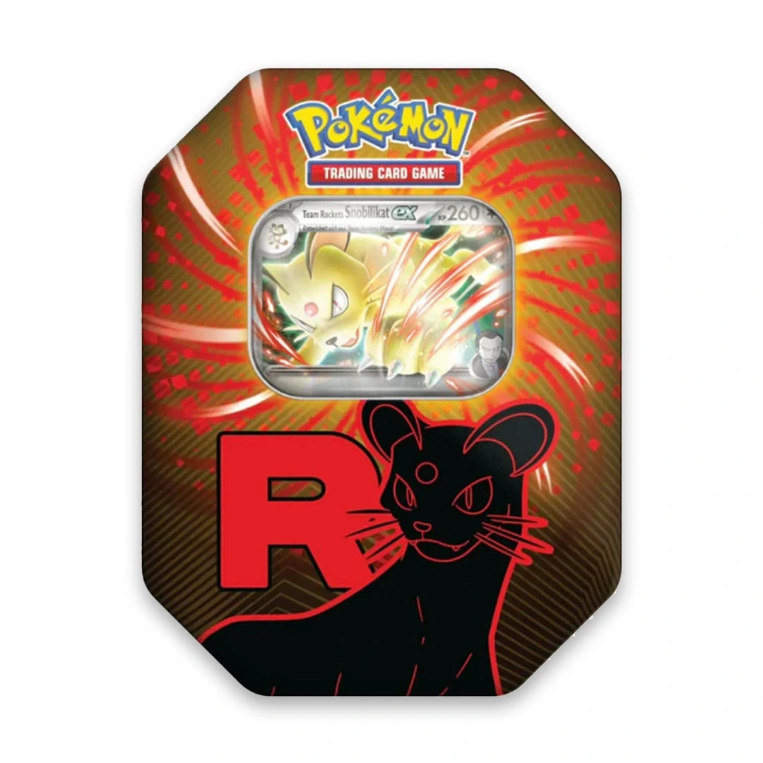 Team Rocket - Tin Box (DE) - Stunning Cards