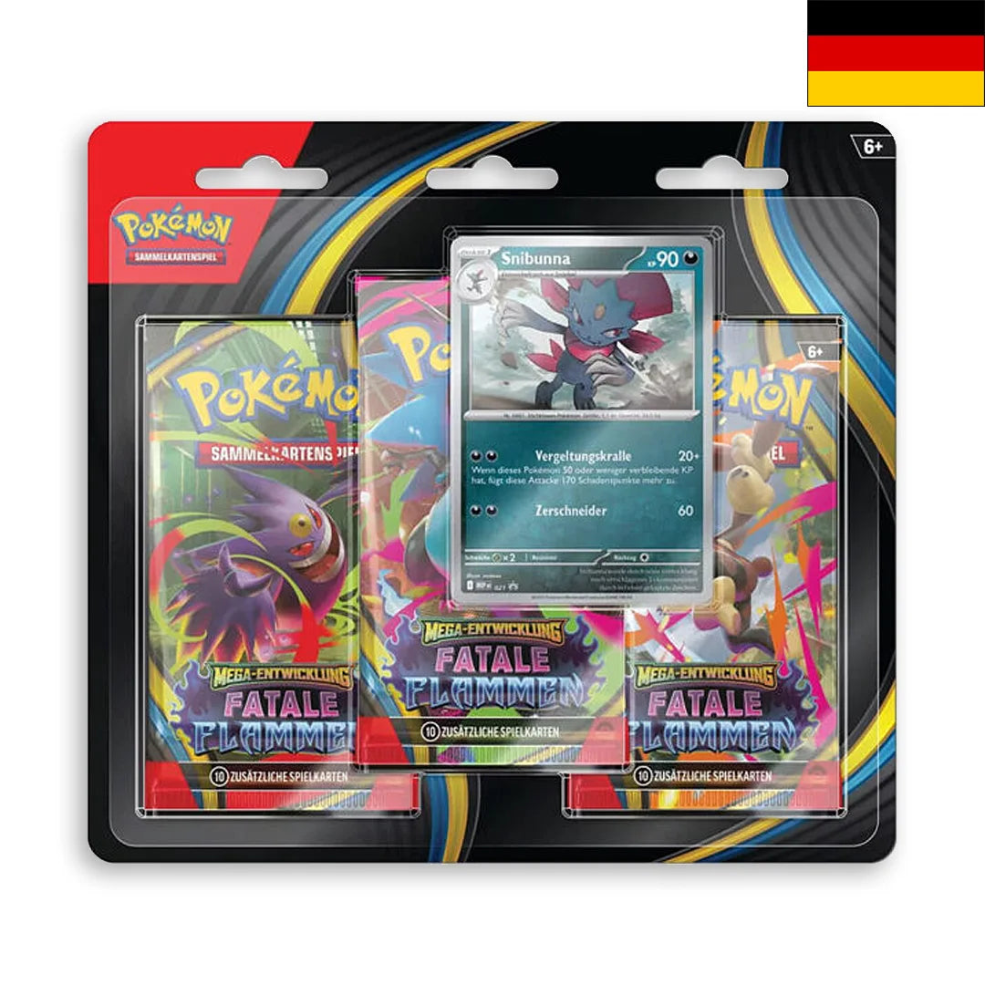 Fatale Flammen - 3er Blister (DE)