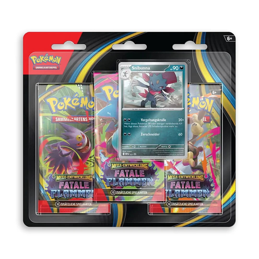 Fatale Flammen - 3er Blister (DE) - Stunning Cards