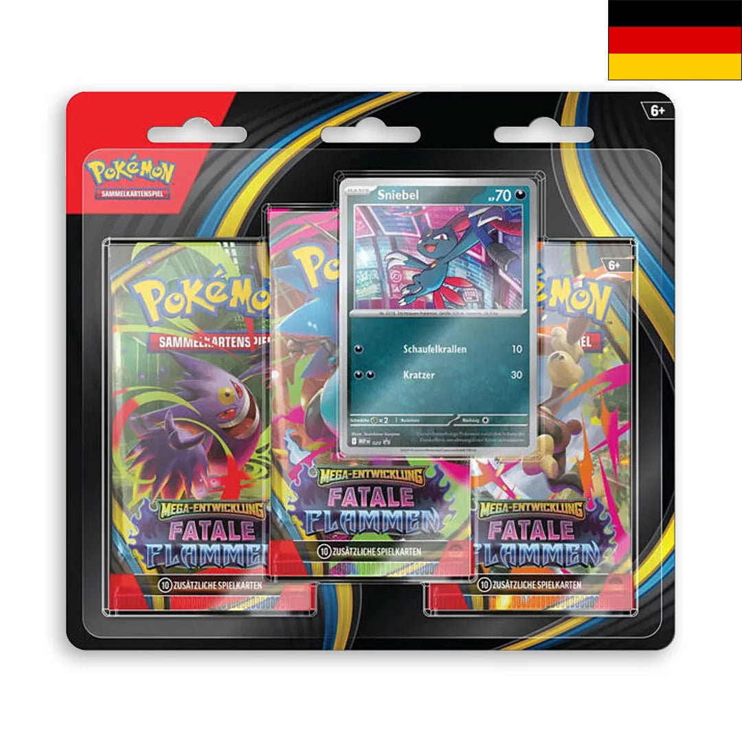 Fatale Flammen - 3er Blister (DE)