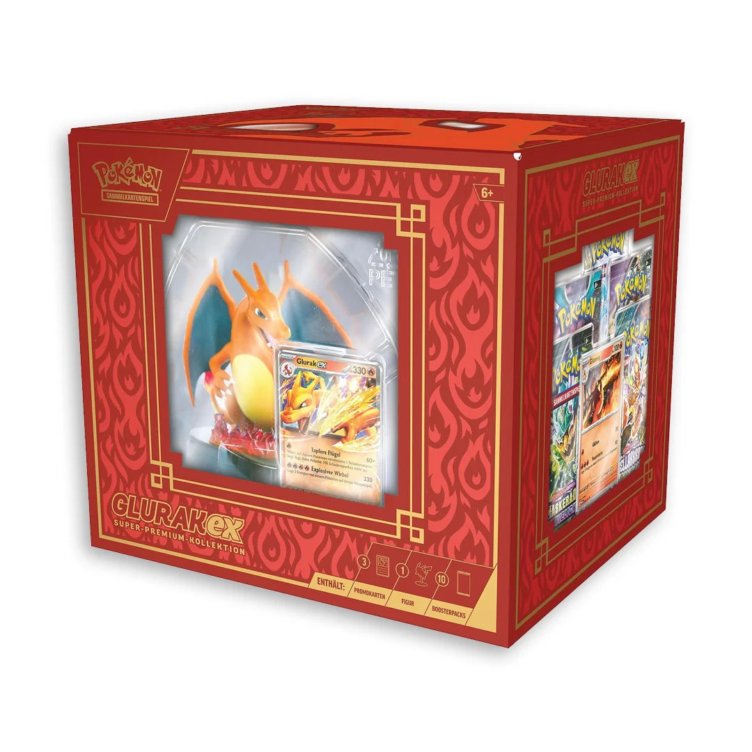 Glurak-ex Super Premium Kollektion (DE) - Stunning Cards