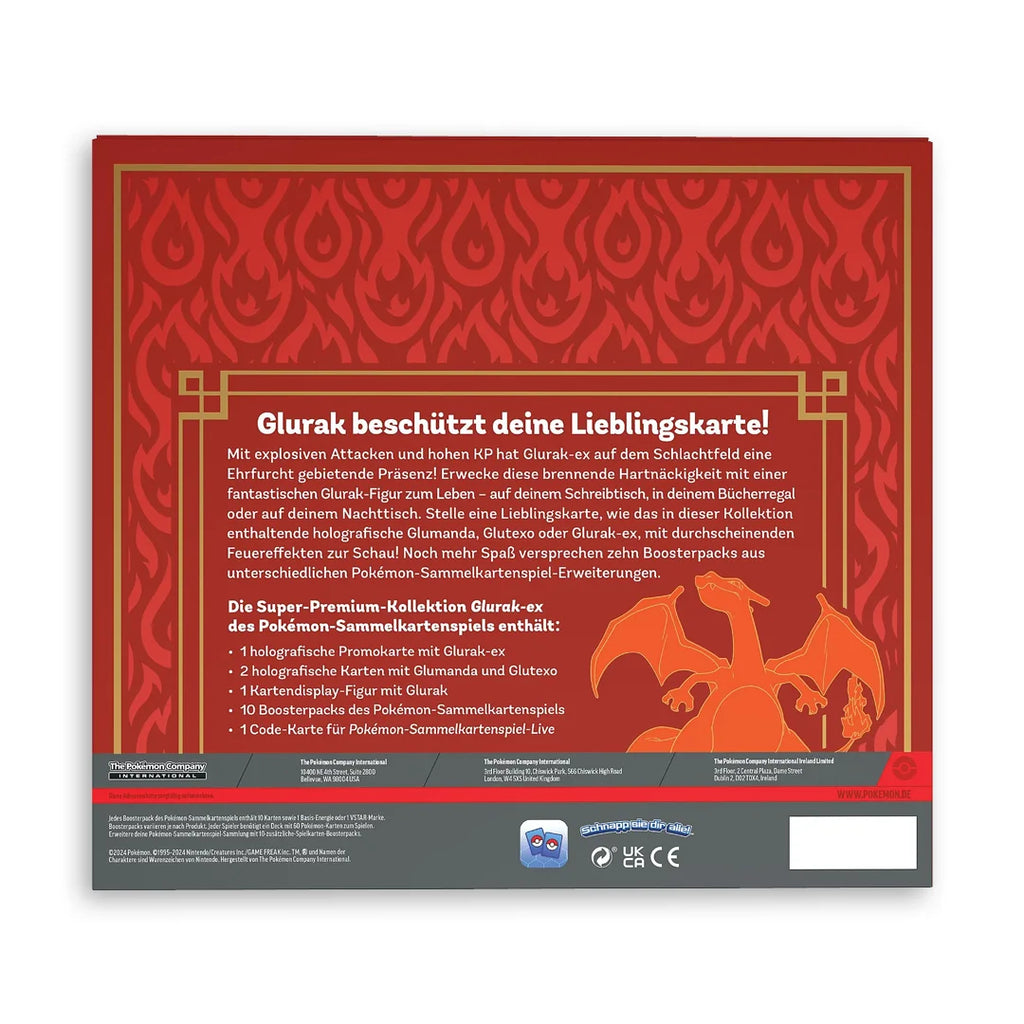 Glurak-ex Super Premium Kollektion (DE) - Stunning Cards