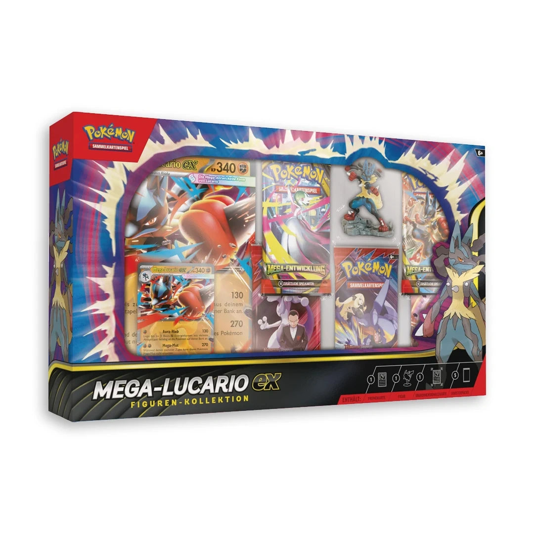 Mega-Lucario Figuren Kollektion (DE) - Stunning Cards