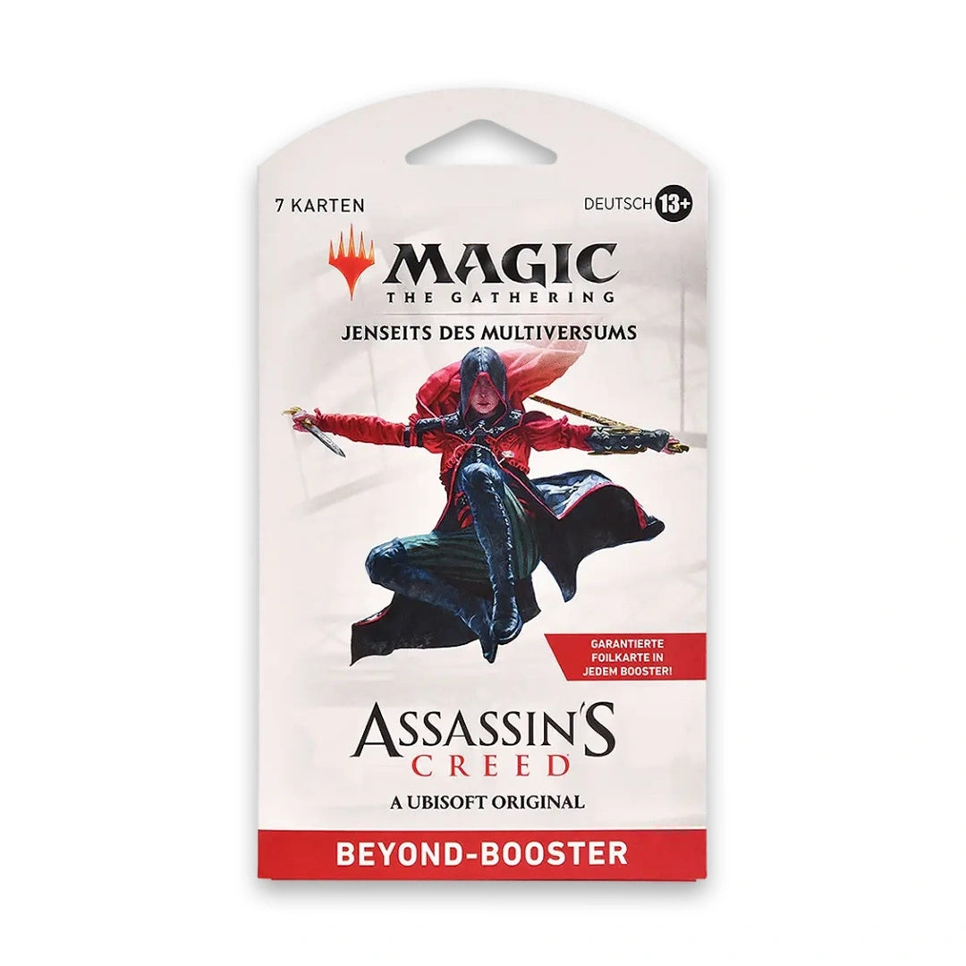 Assassin's Creed - Sleeved Beyond Booster (DE) - Stunning Cards