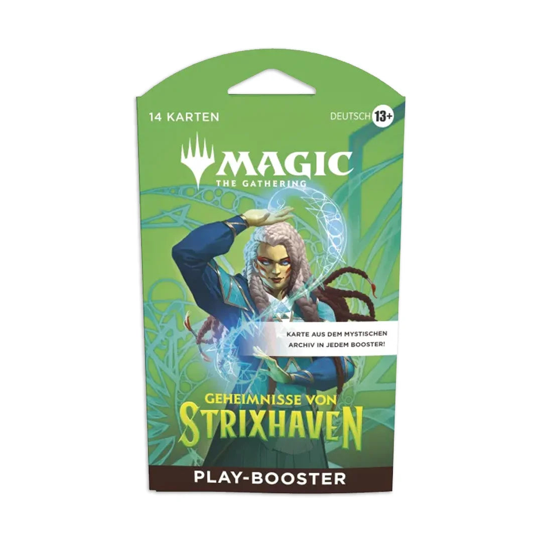 Magic The Gathering Geheimnisse von Strixhaven Sleeved Play Booster (Deutsch)