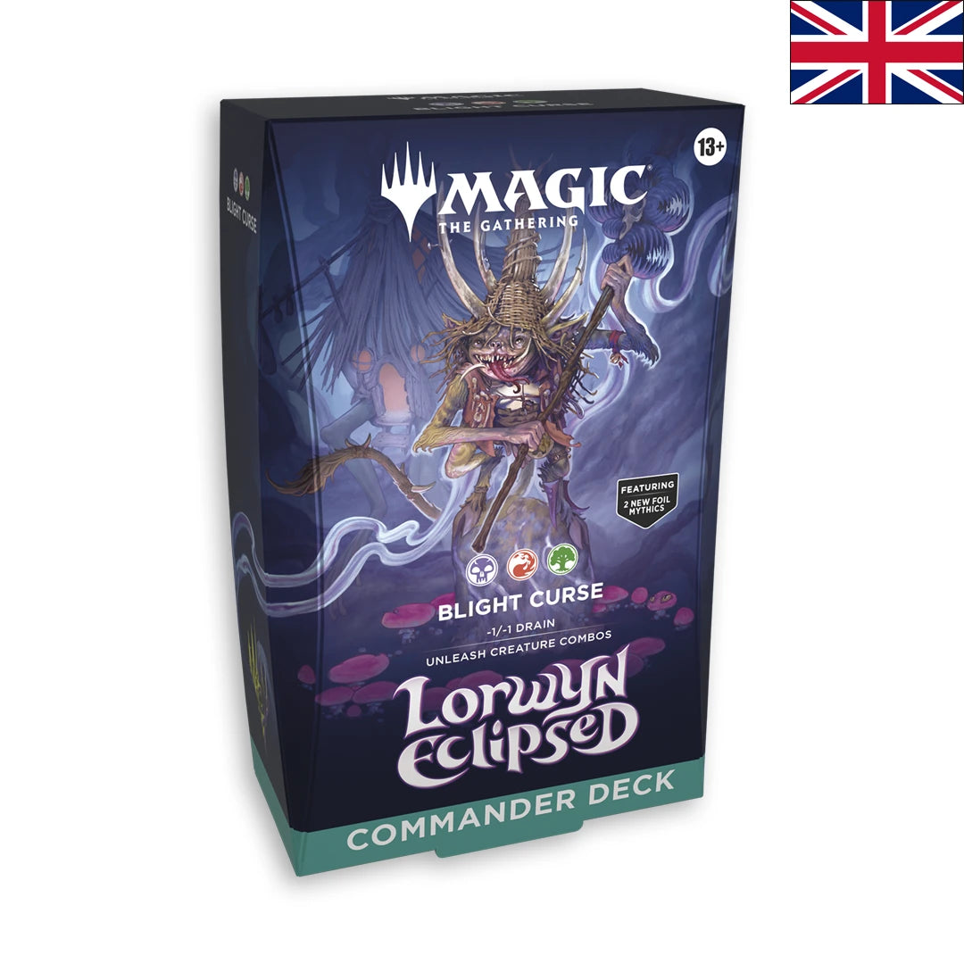 Magic: The Gathering Lorwyn Eclipsed Commander Deck (EN) - Stunning Cards