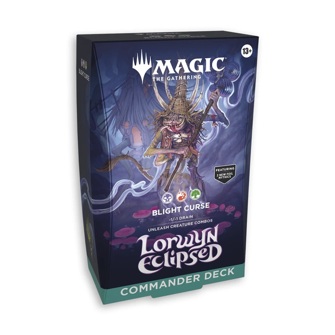 Magic: The Gathering Lorwyn Eclipsed Commander Deck (EN) - Stunning Cards