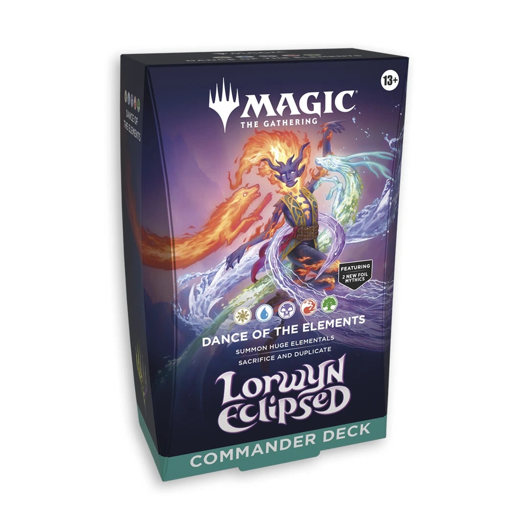 Magic: The Gathering Lorwyn Eclipsed Commander Deck (EN) - Stunning Cards