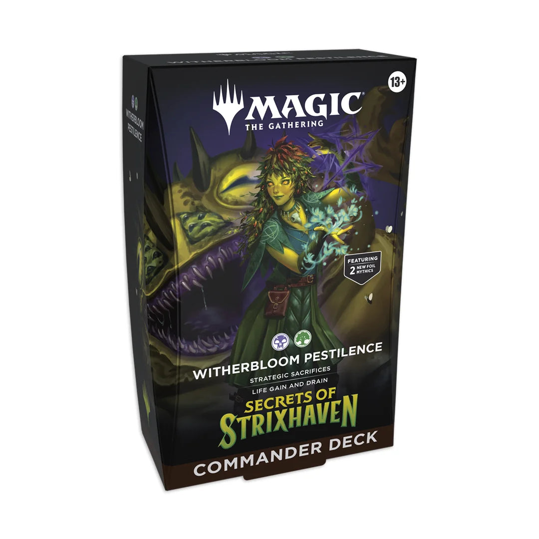 Magic The Gathering Secrets of Strixhaven Commander Deck Witherbloom Pestilence (Englisch)