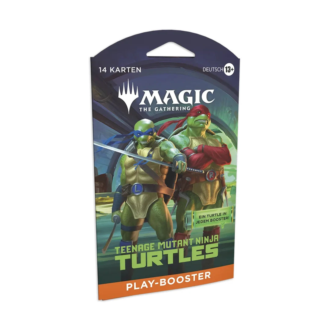 Magic The Gathering Teenage Mutant Ninja Turtles Sleeved Play Booster (Deutsch)