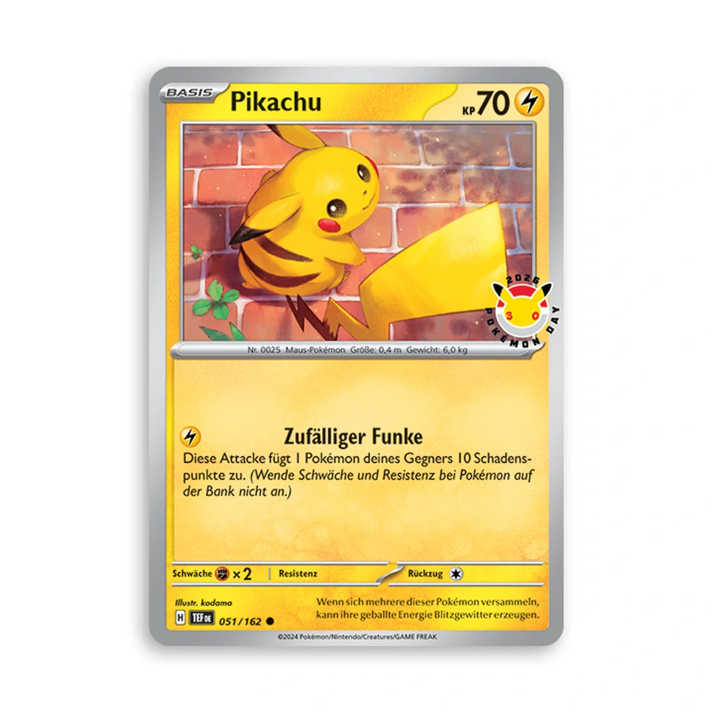 Pokémon Day 2026 Kollektion Pikachu Promo Karte Deutsch - Stunning Cards