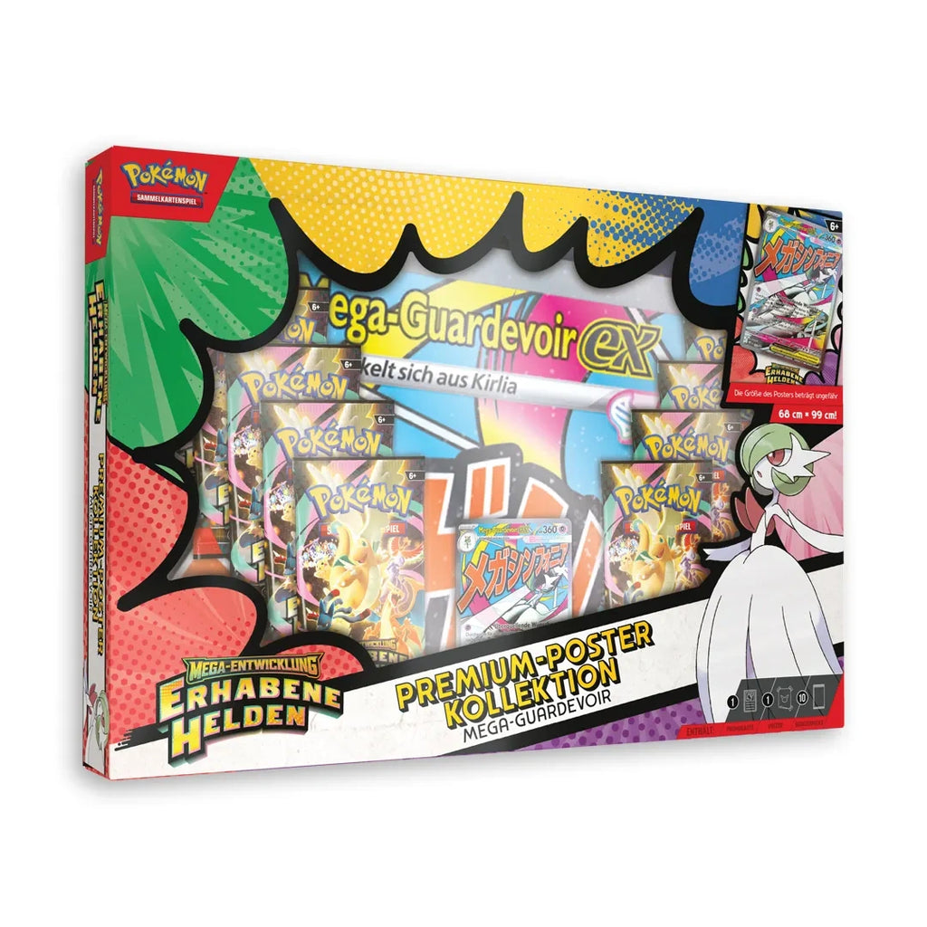 Pokémon Erhabene Helden - Premium Poster Kollektion Mega Guardevoir Deutsch - Stunning Cards