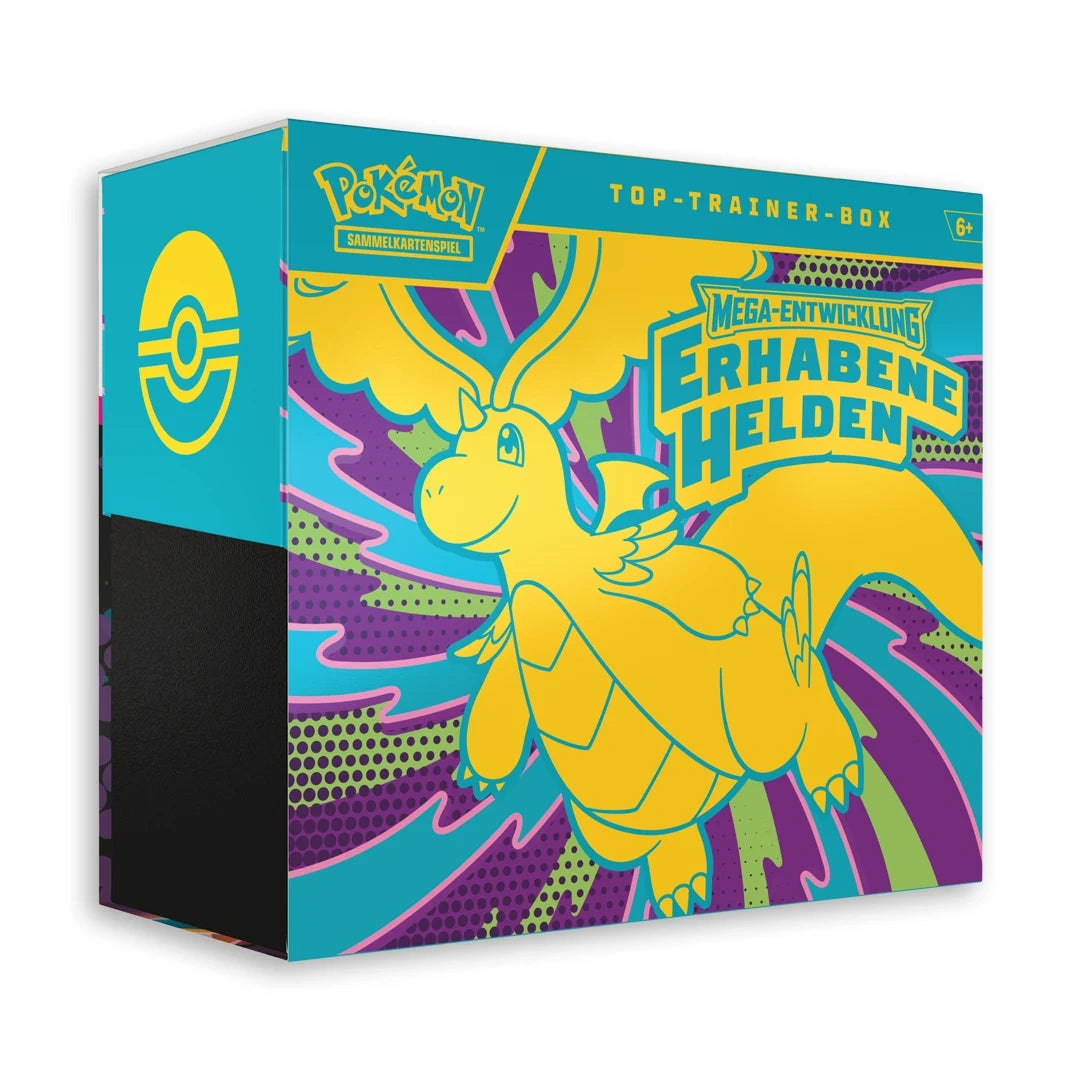 Pokémon Erhabene Helden - Top Trainer Box Deutsch - Stunning Cards