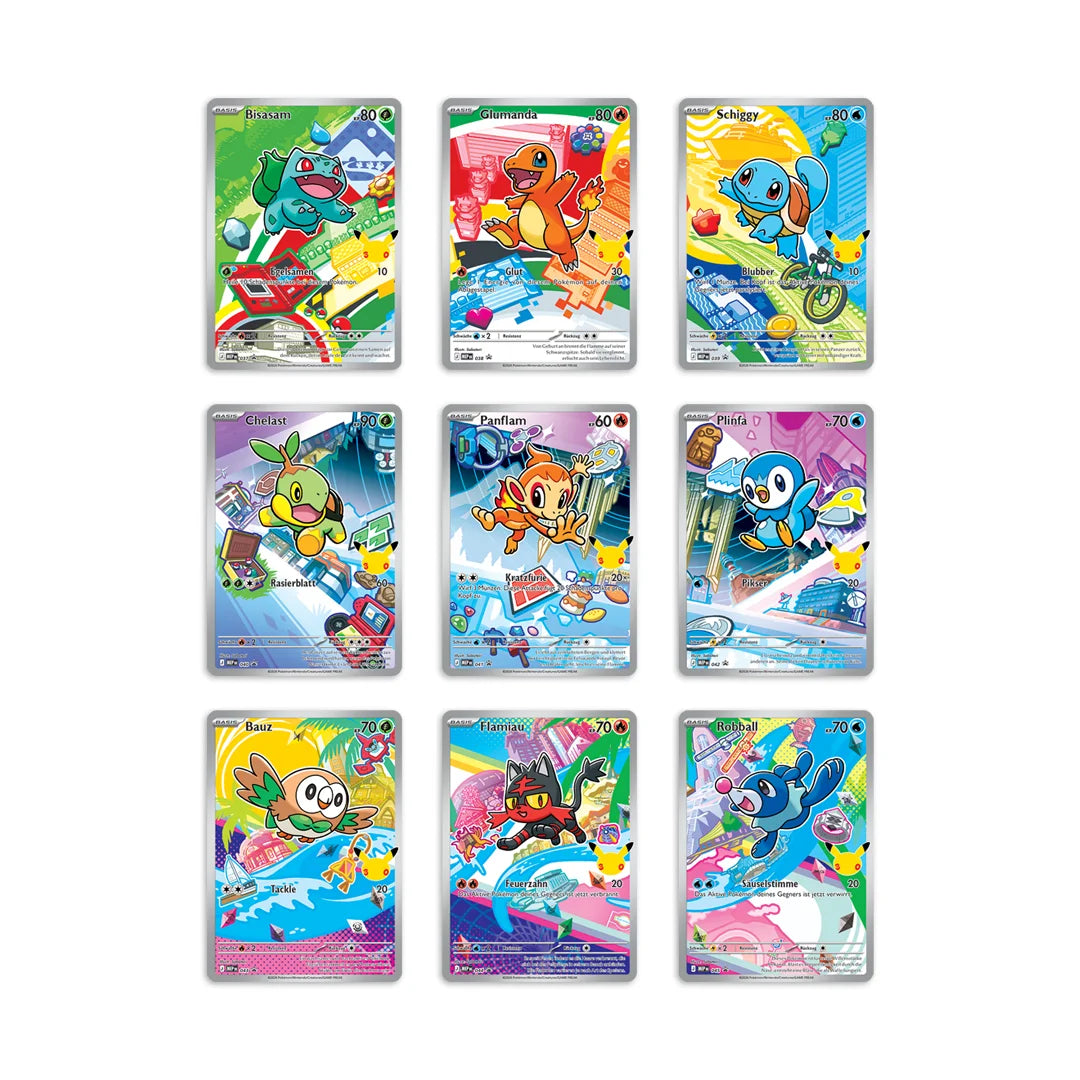 Pokémon Erste Partner Illustrations-Kollektion - Serie 1 (Deutsch)