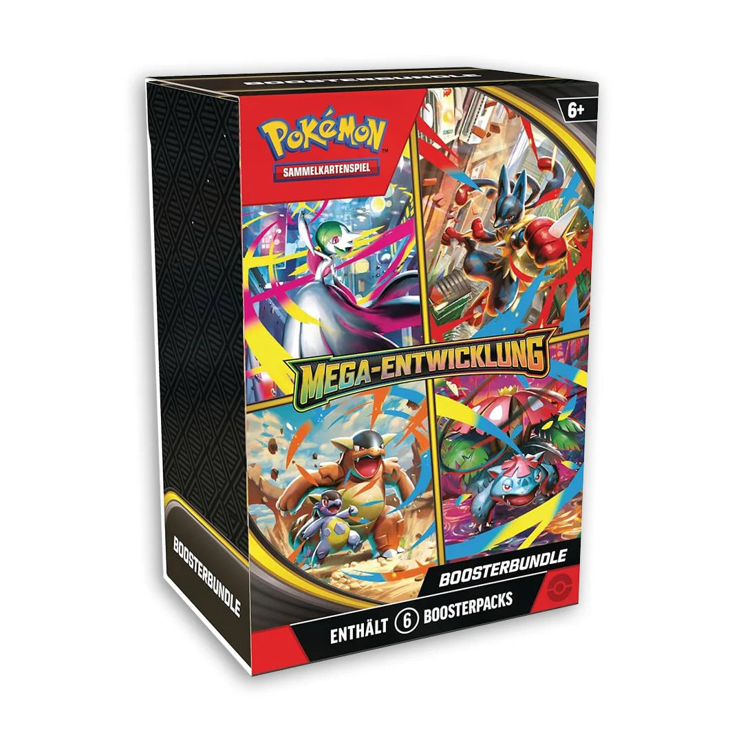 Pokémon Mega-Entwicklung Booster Bundle - Stunning Cards