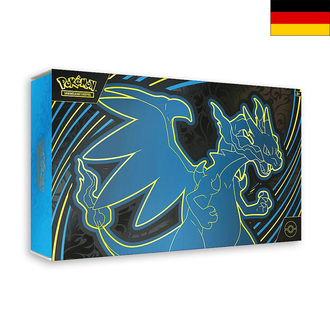 Pokémon Mega Glurak X ex Ultra Premium Kollektion (DE) - Stunning Cards