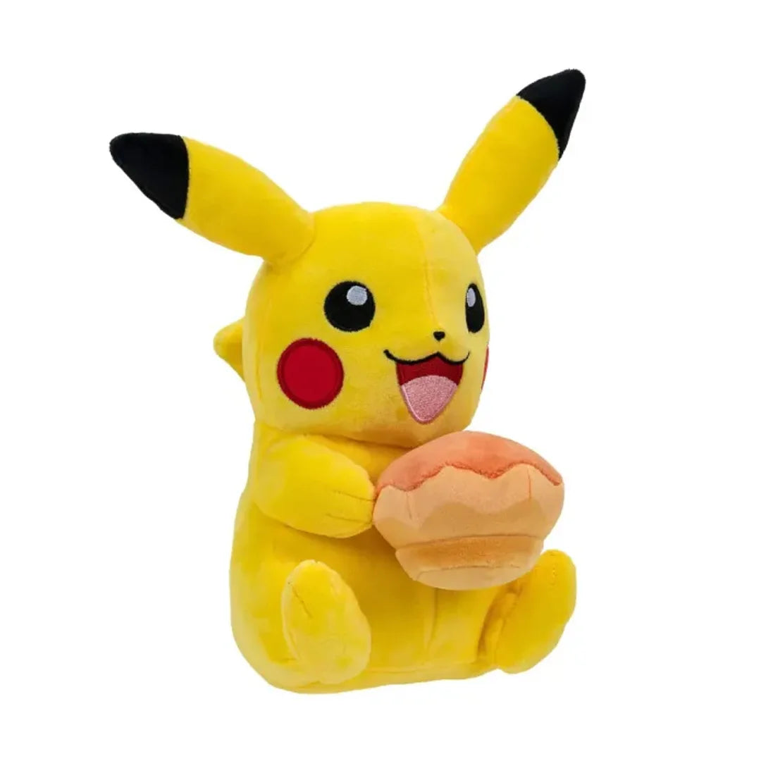 Pokémon - Kuscheltier Pikachu mit Pofflé (20 cm)