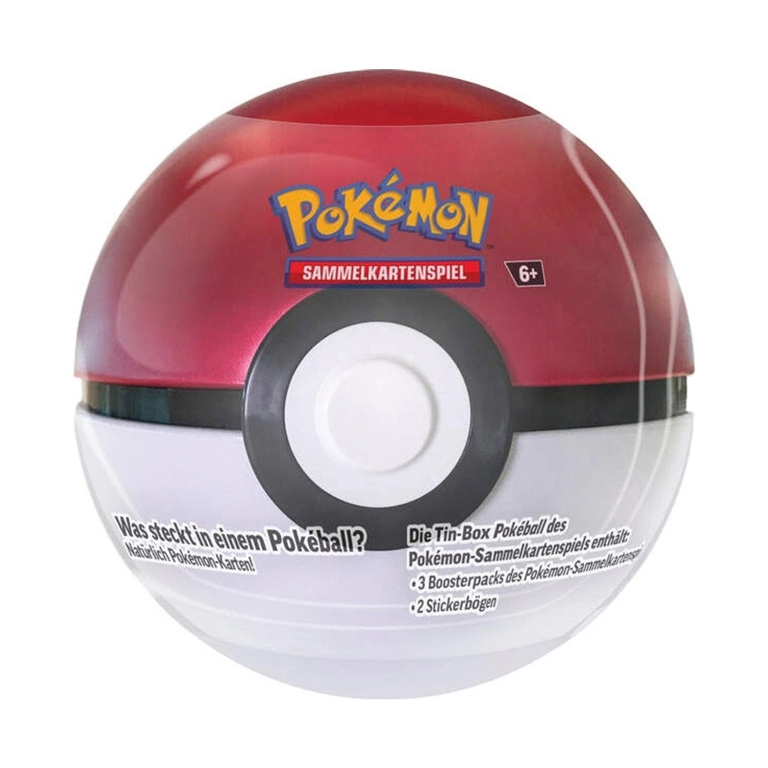 Pokémon Pokéball Tin Herbst 2025 (DE) - Stunning Cards