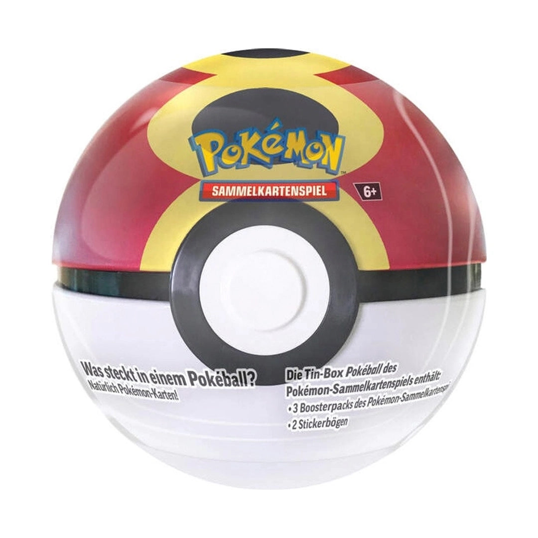 Pokémon Pokéball Tin Herbst 2025 (DE) - Stunning Cards