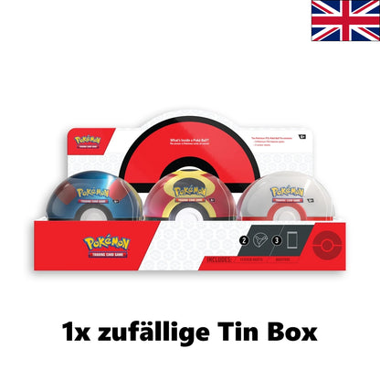 Pokémon Pokéball Tin Herbst 2025 (Englisch) - Stunning Cards
