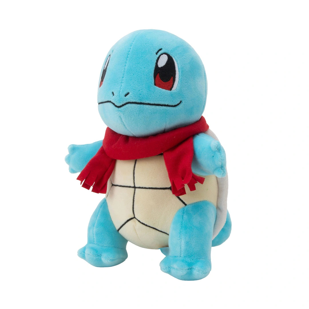 Pokémon - Plüschfigur Winter Schiggy (20 cm) - Stunning Cards