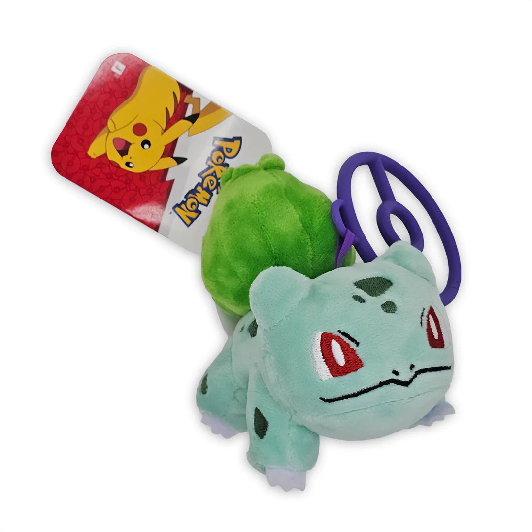 Pokémon - Plüsch Schlüsselanhänger Clip-On Bisasam