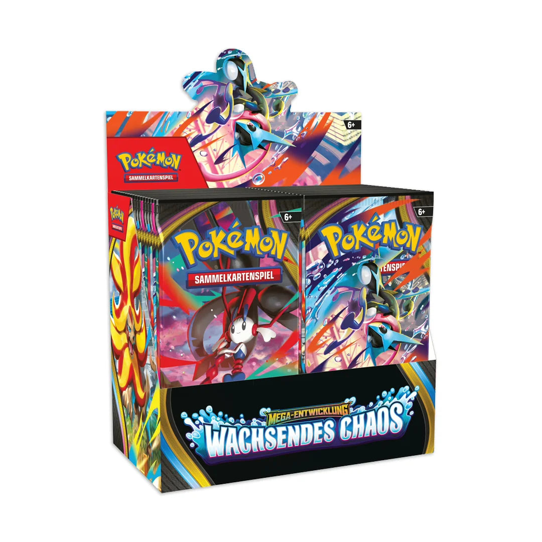 Pokémon Wachsendes Chaos Booster Display (Deutsch)