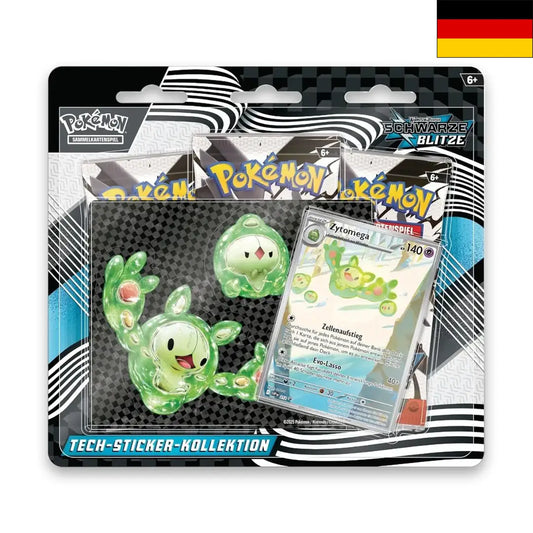 Schwarze Blitze - Tech Sticker Kollektion (DE)