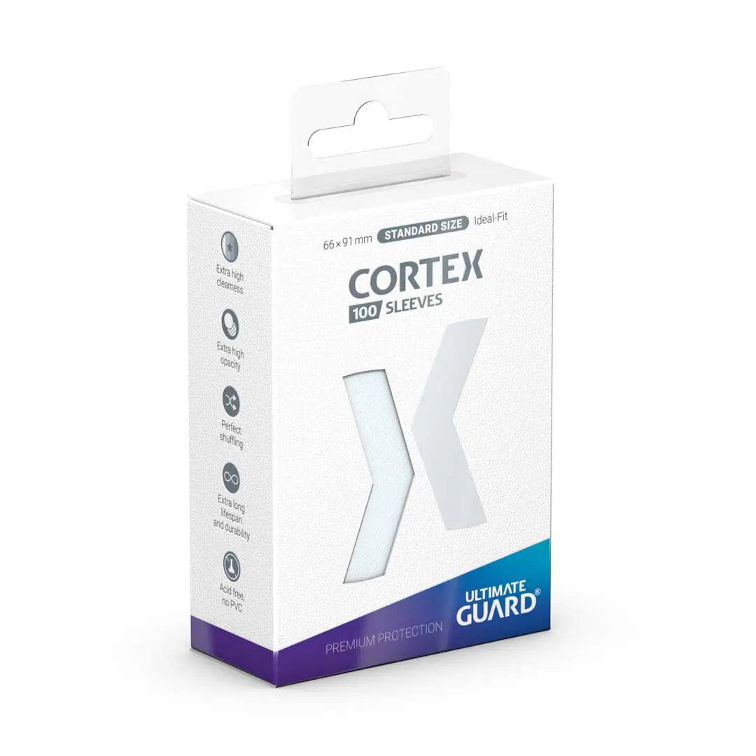 Ultimate Guard - Cortex Sleeves Transparent (100 Stück) - Stunning Cards