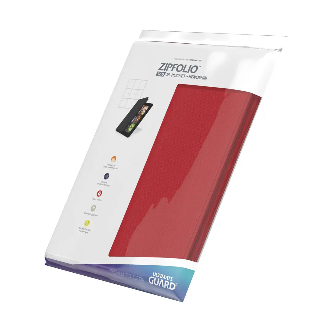 Ultimate Guard - Zipfolio 360 XenoSkin (18-Pocket) - Stunning Cards