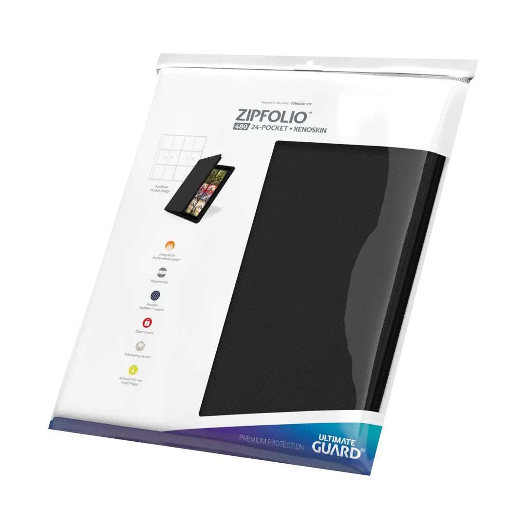 Ultimate Guard - Zipfolio 480 XenoSkin (24-Pocket) - Stunning Cards