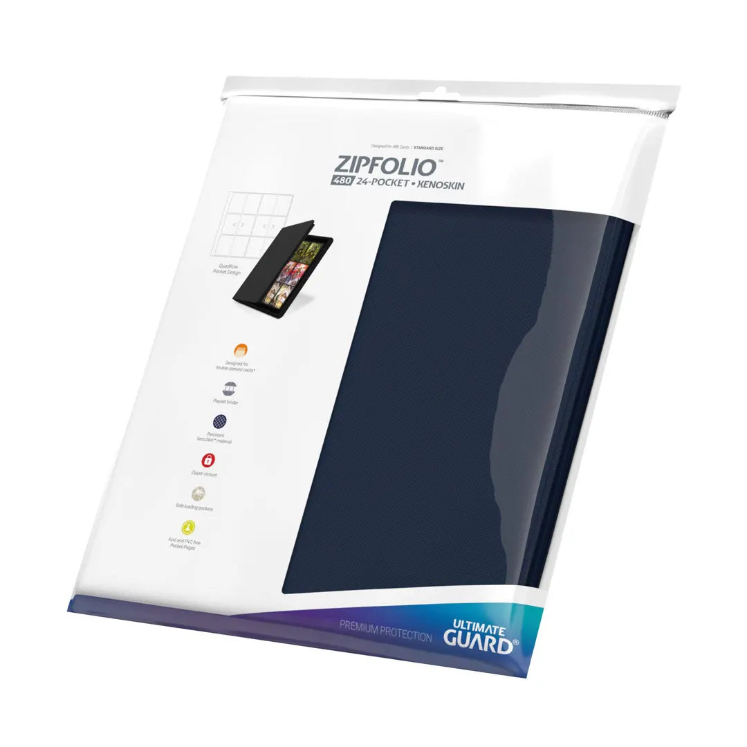 Ultimate Guard - Zipfolio 480 XenoSkin (24-Pocket) - Stunning Cards